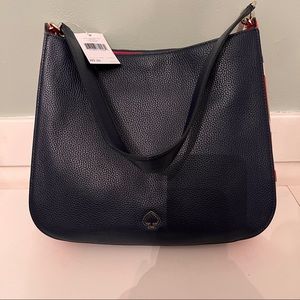 Kate Spade NWT Navy Leather Handbag
